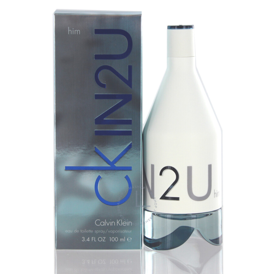 Calvin Klein Ckin2u/ Edt Spray 3.3 oz (m) In White