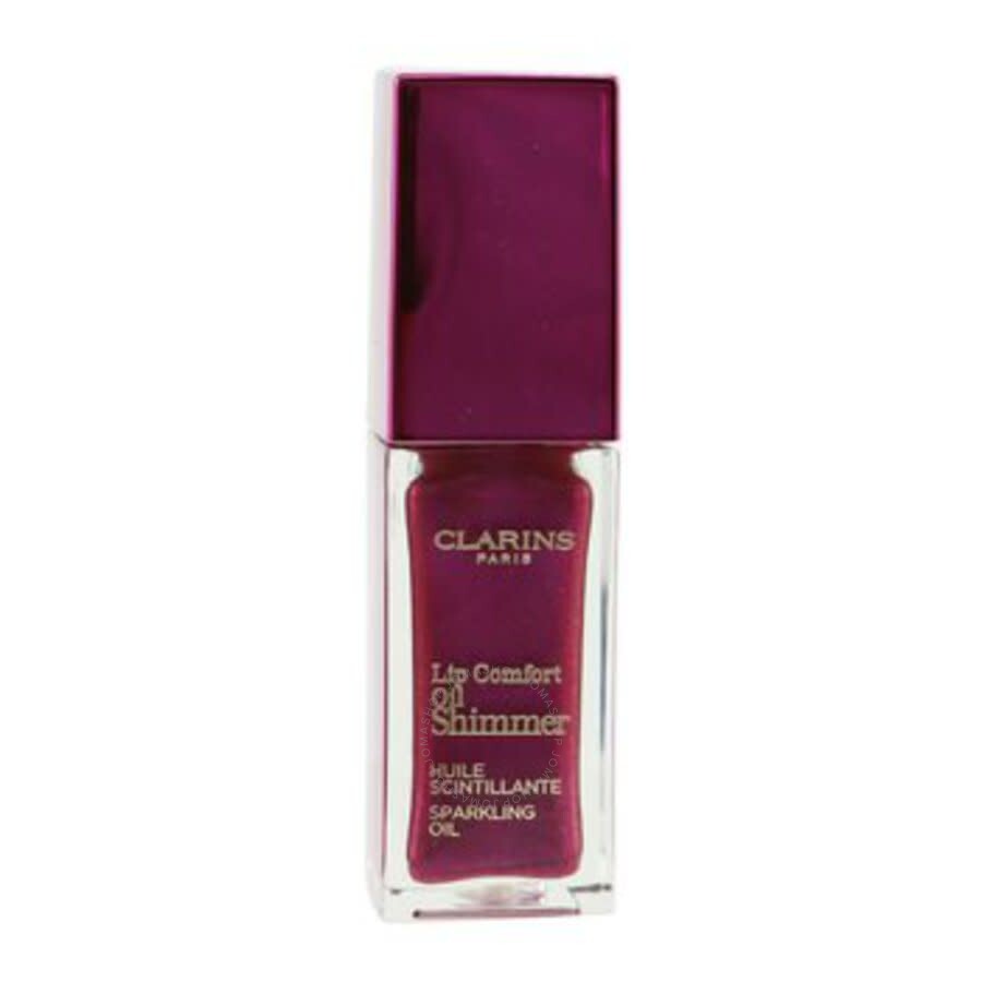 Clarins Lip Comfort Oil Shimmer 0.2 oz # 03 Funky Raspberry Makeup 3380810447699 In Red