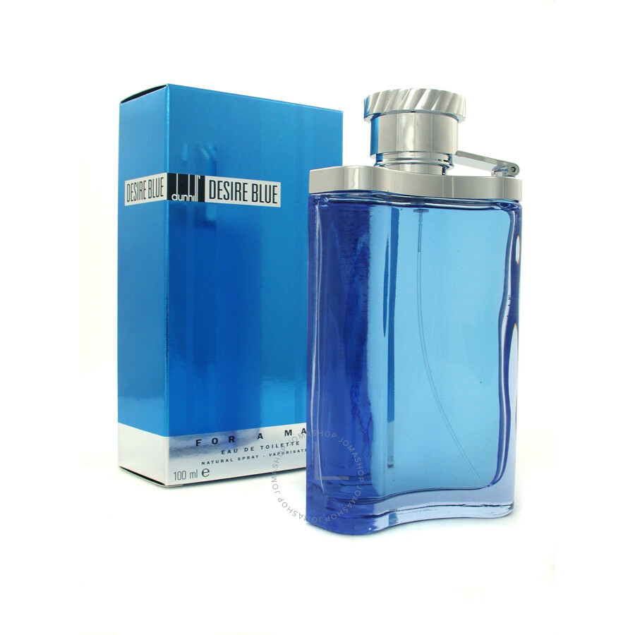 Alfred Dunhill Desire Blue/ Edt Spray 3.4 oz (m) In Blue,orange
