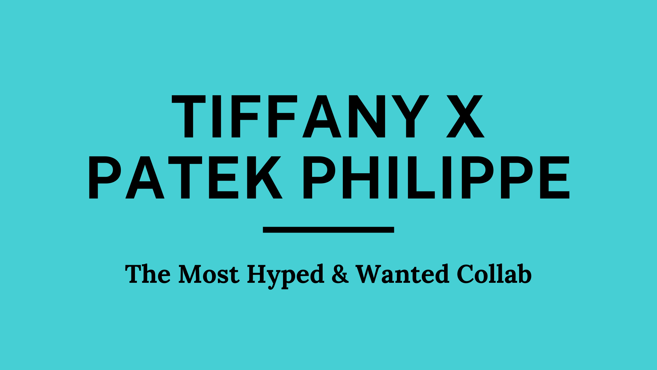 Patek Philippe Nautilus x Tiffany & Co