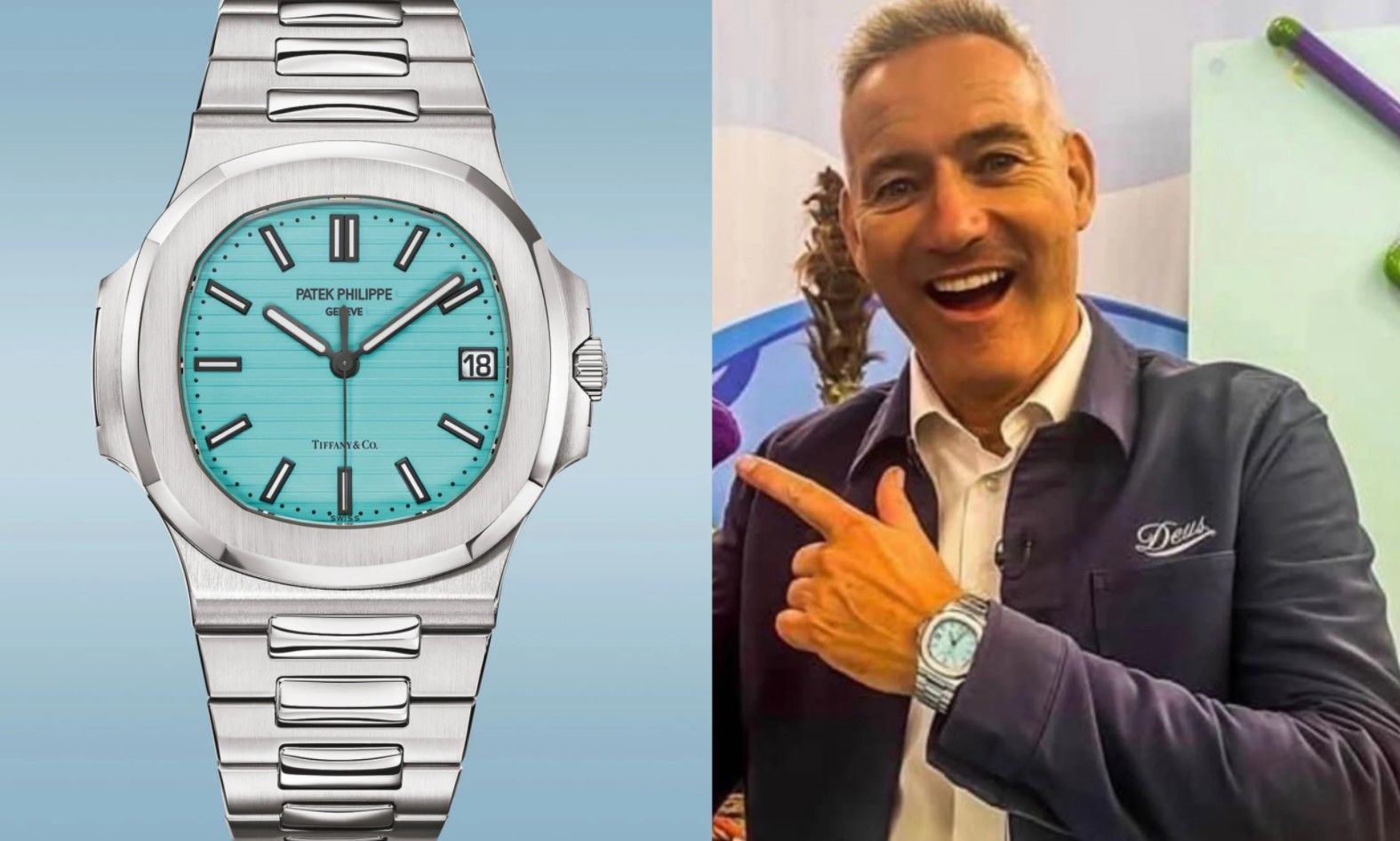 Celebs With A Tiffany Blue Patek Philippe Nautilus Watch