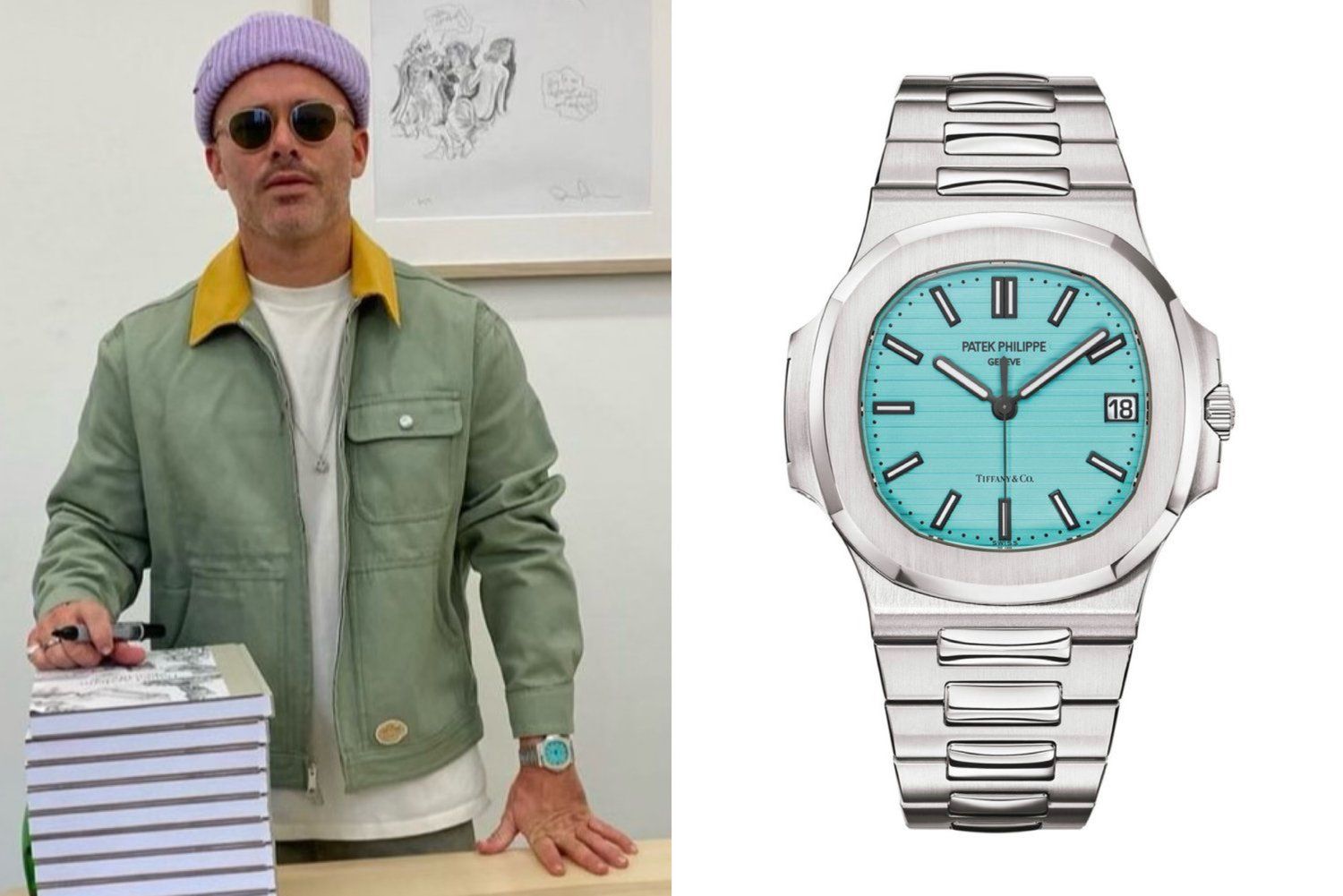 Patek Philippe Nautilus Tiffany Blue - Which Celebrities Own One? — BowTied  Life
