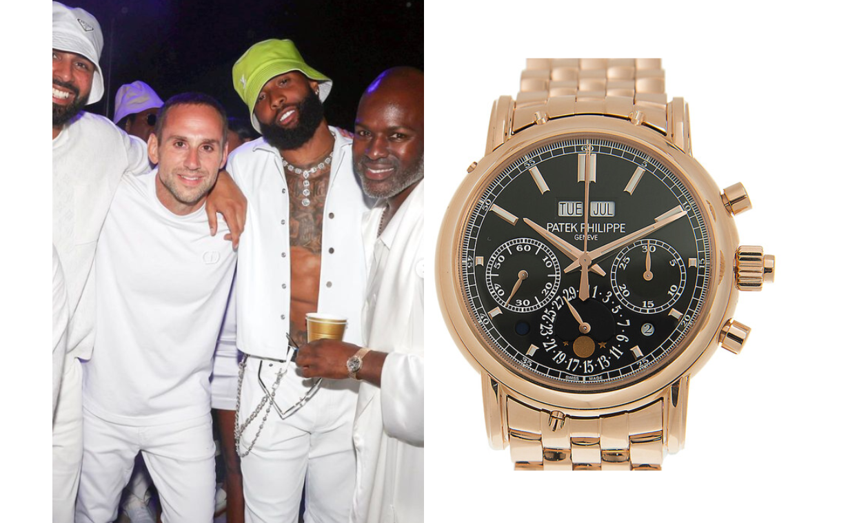 Watches at Michael Rubin's White Party pt2 ✨ Calebrities like