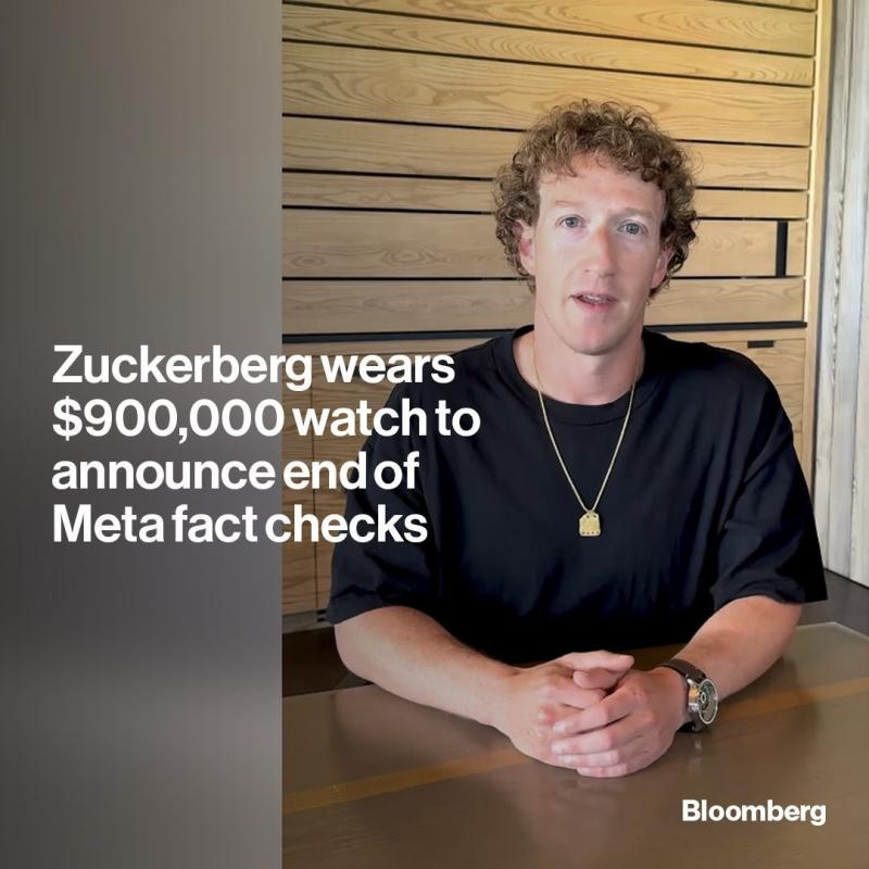 ZUCK【LAST ONEMANSHOW「0」】 Mark Zuckerberg's $900K Watch Steals the Spotlight in