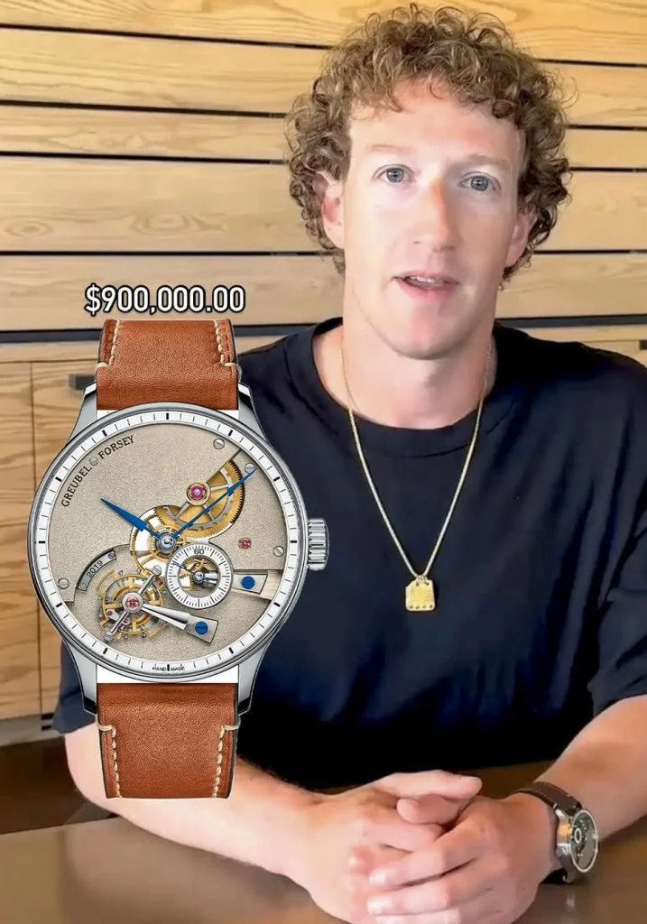 Mark Zuckerberg's $900K Watch Steals the Spotlight in
