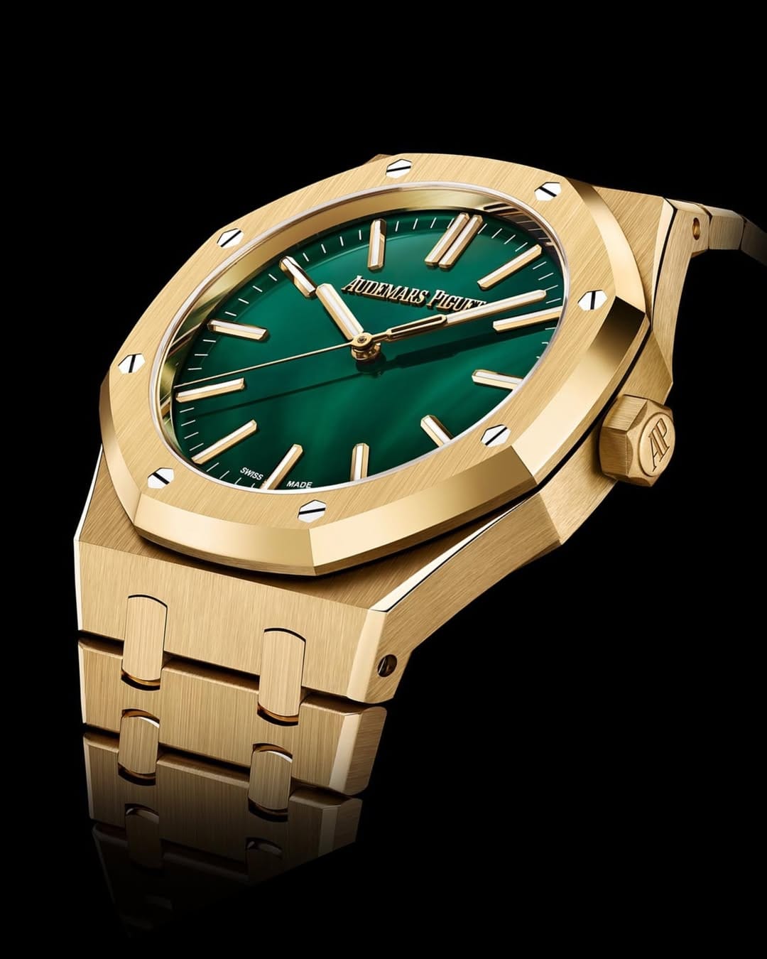 Bad Bunny's $75K Audemars Piguet Royal Oak Malachite Dial Debuts