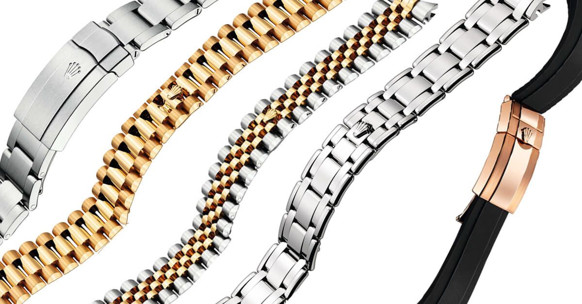 How Many Different Types of Rolex Bracelets Are There?