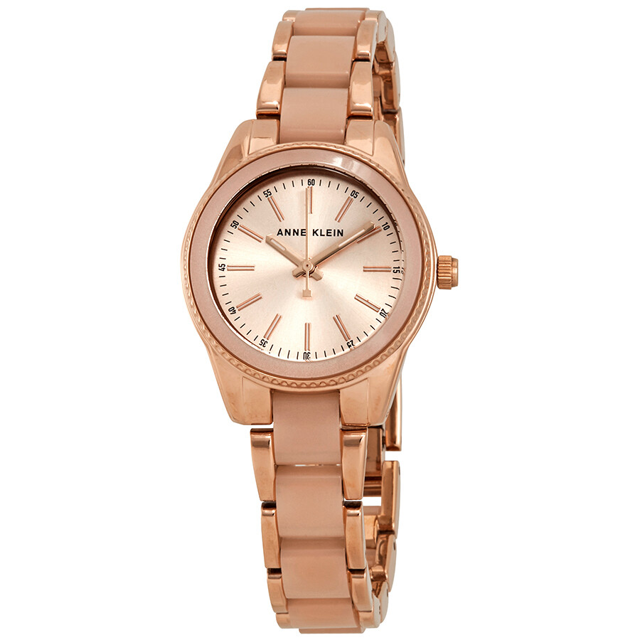 Anne Klein Trend Rose Gold Dial Ladies Watch AK/3212LPRG Anne Klein