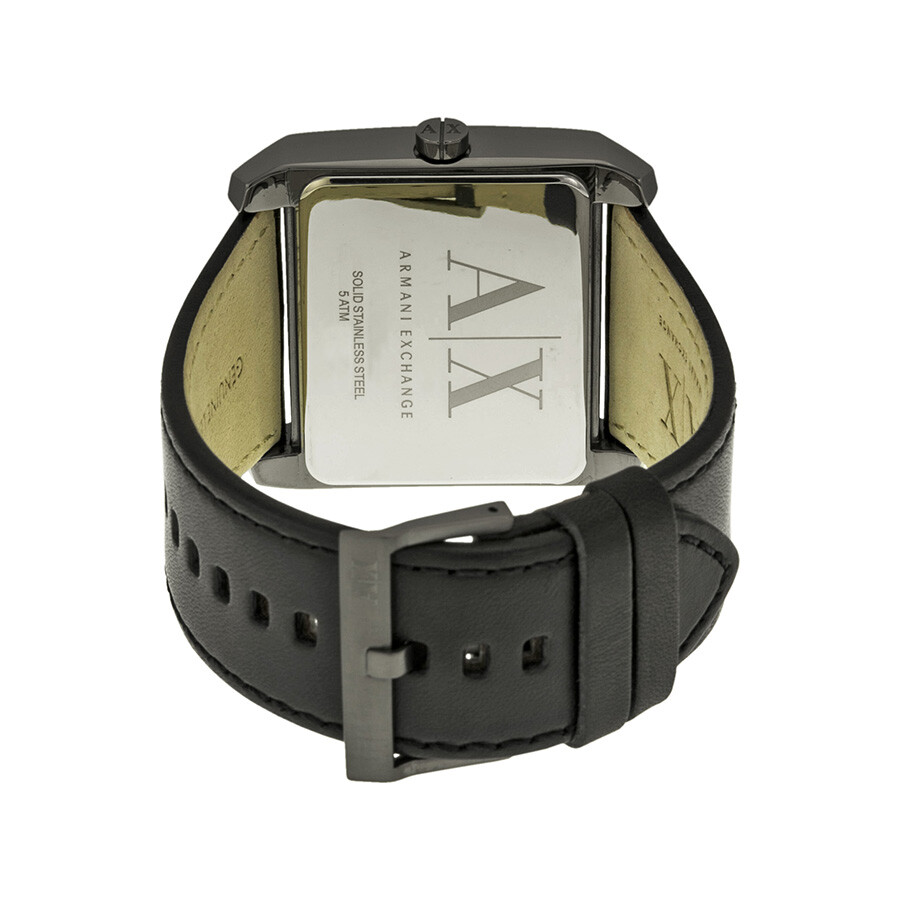 armani exchange watch grey