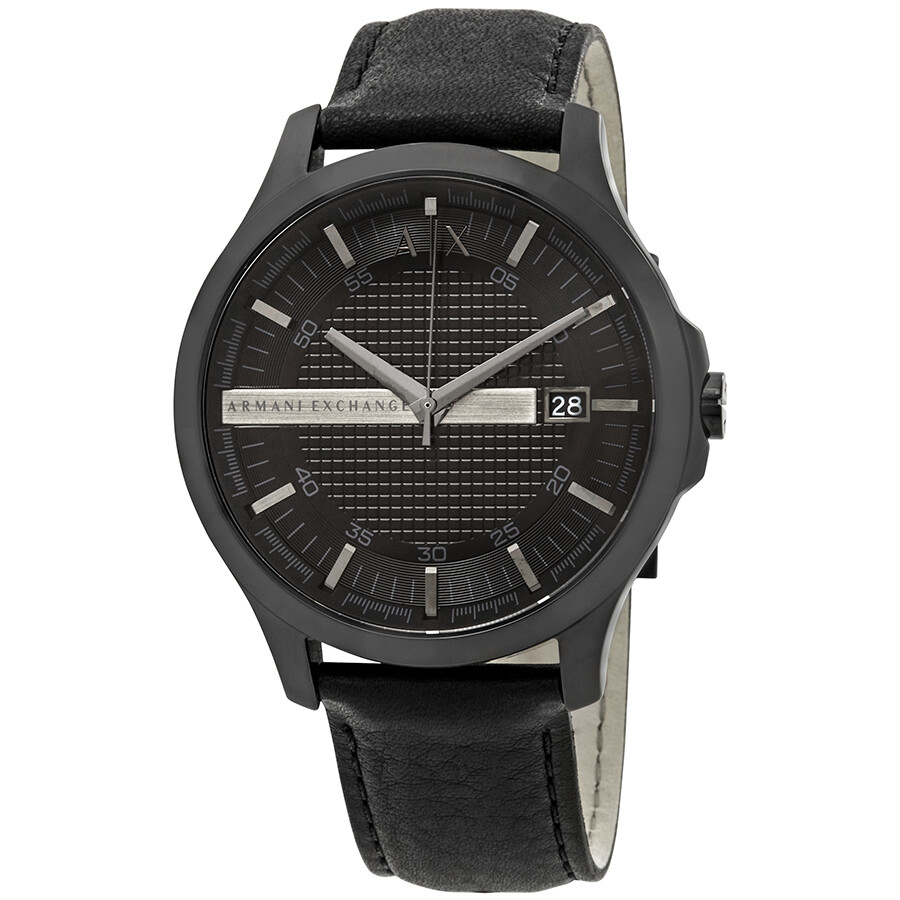 Armani Exchange Hampton Black Dial Men's Watch AX2400 - Armani Exchange ...