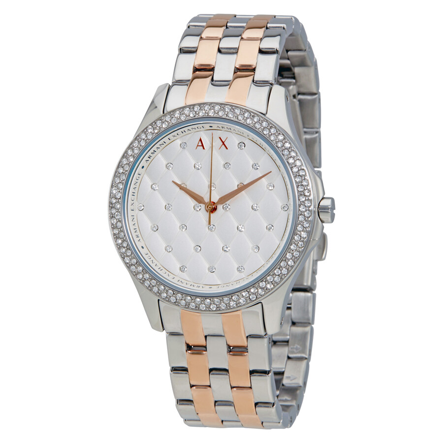 Armani quilted watch Clearance