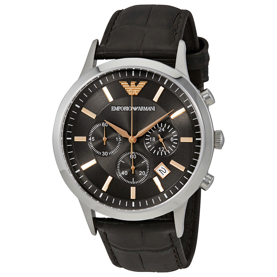 jomashop armani renato grey dial mens chronograph watch ar2513