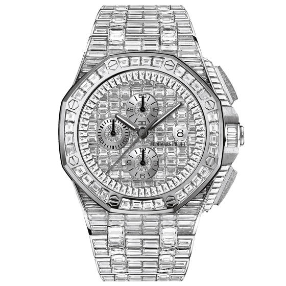 Royal Oak Offshore Automatic Diamond Pave Mens Watch