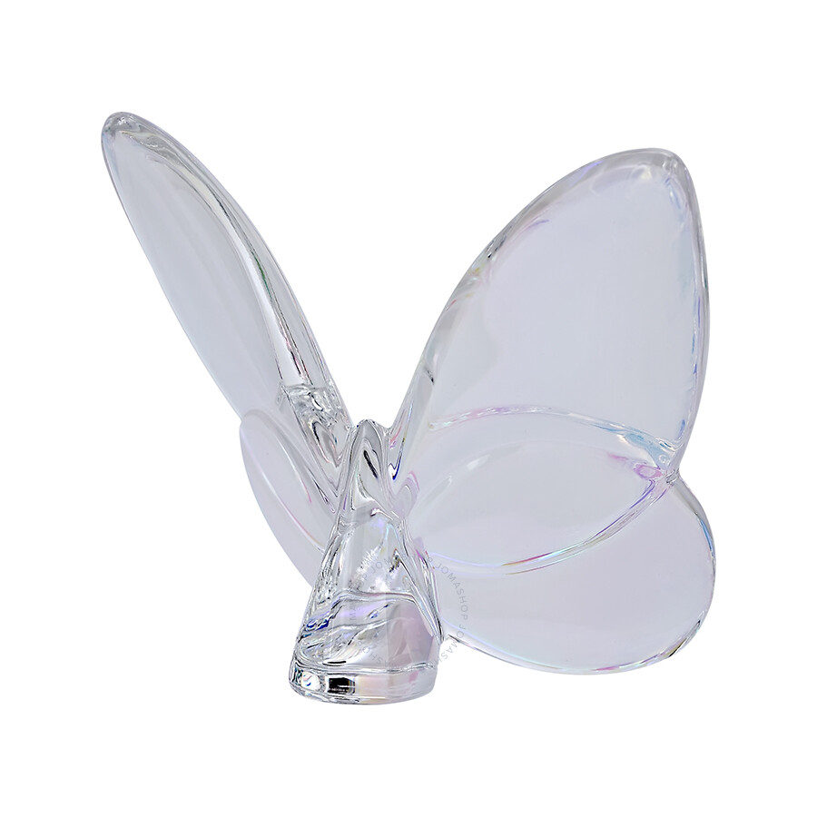 Baccarat Clear Iridescent Lucky Butterfly 2601482 - Baccarat - Crystals ...