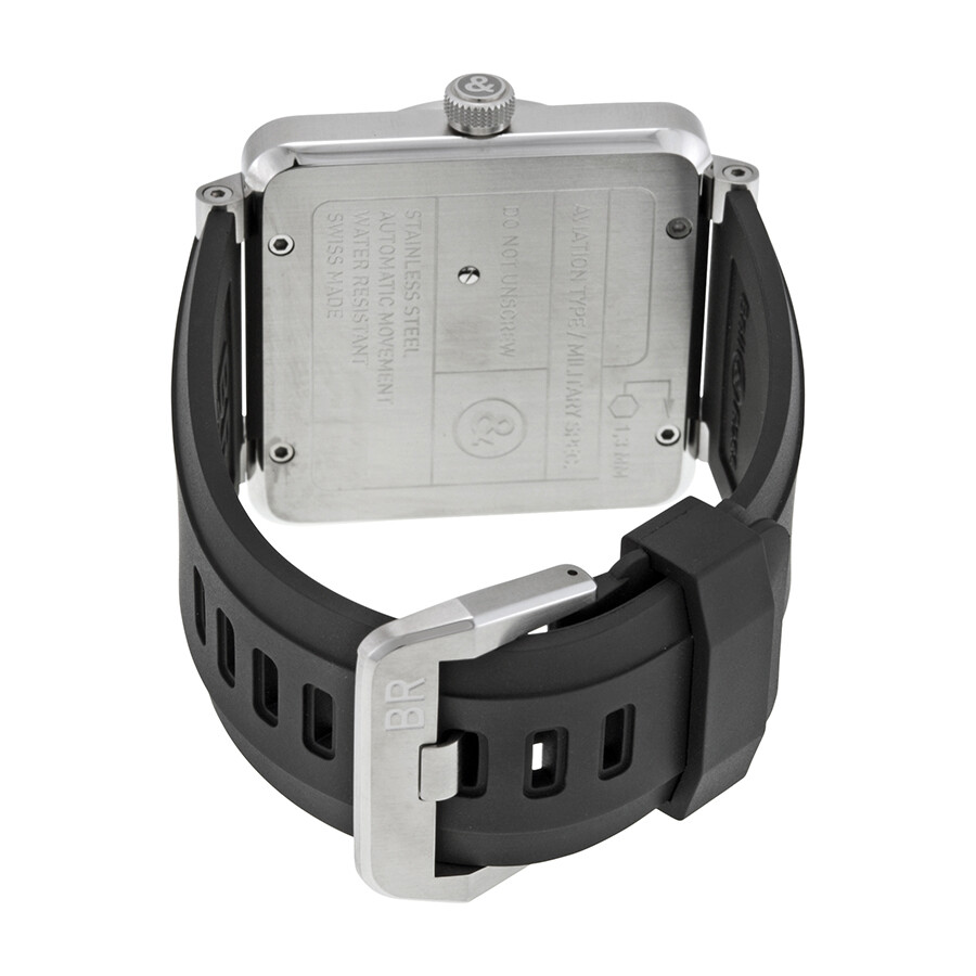 Bell and Ross Aviation Black Dial Steel Case Automatic 46 MM Men's