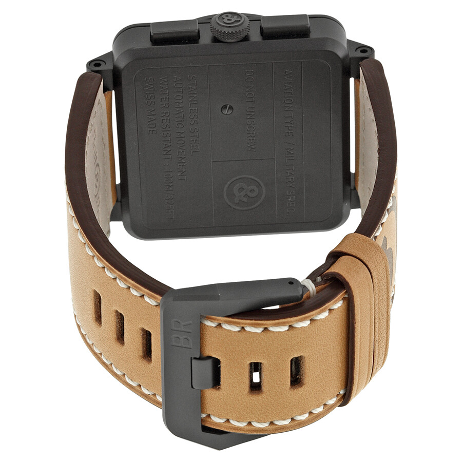 Bell and Ross Instrument Heritage Black Dial Chronograph Automatic 42MM Men's Watch BR-03-94 