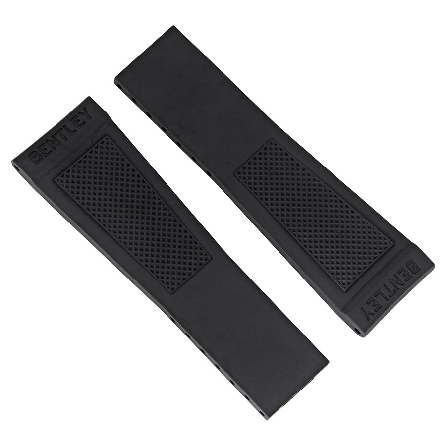 Breitling Black Rubber Strap Buckle 2420mm Watch Bands Watch