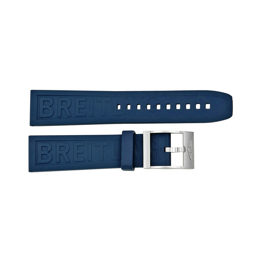 Clasp Breitling Diver Strap Black Diver Pro Rubber Strap 26 156S