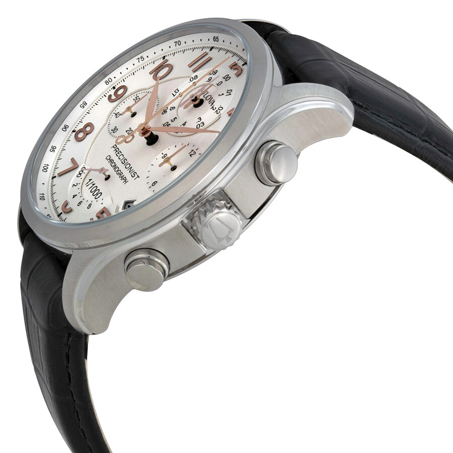 bulova precisionist white dial