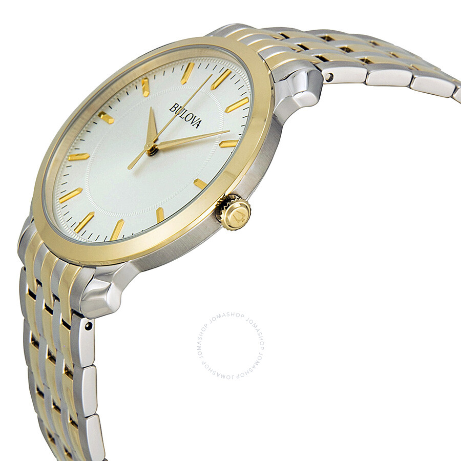 bulova silver dial
