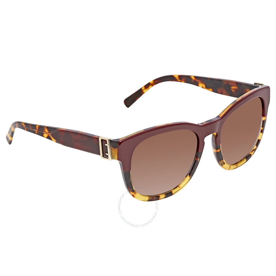 Burberry Brown Gradient Square Sunglasses BE4258-368013-54 ...