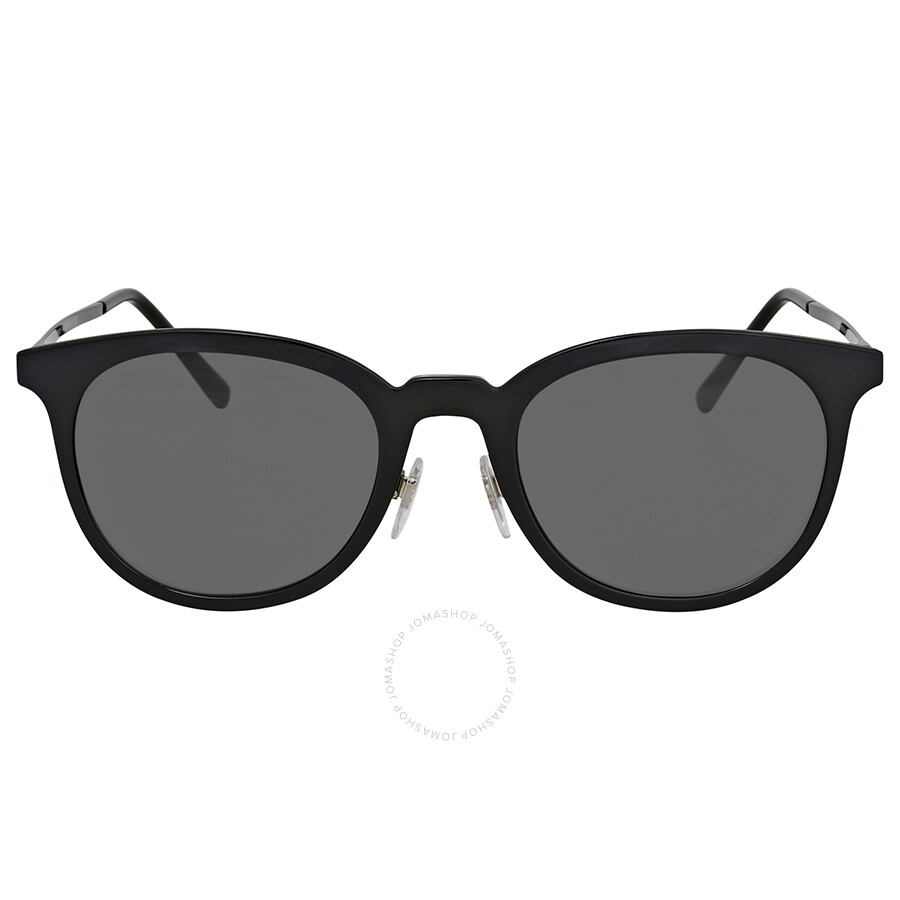 Burberry Grey Round Sunglasses BE309310575V52 Burberry Sunglasses