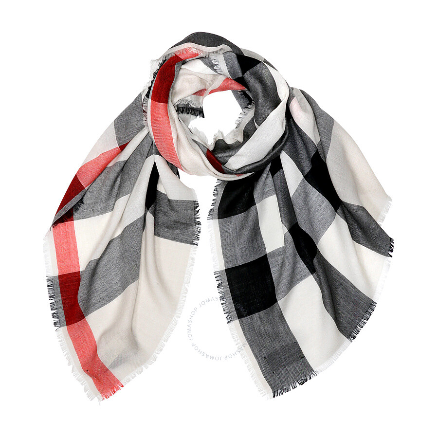 Burberry Lightweight Cashmere Scarf in Check - Stone 3992987 - Apparel - Fashion & Apparel 