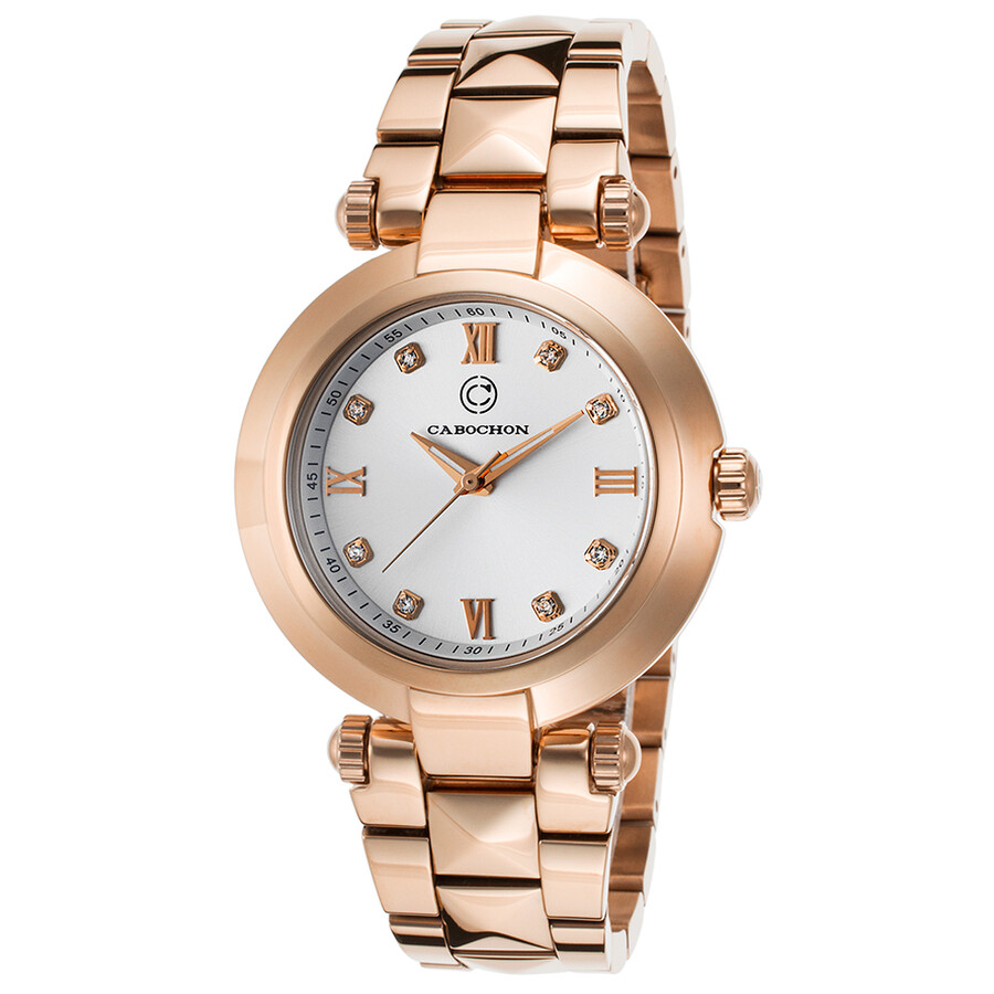 jomashop cabochon cairo crystal markers ladies watch cabochon