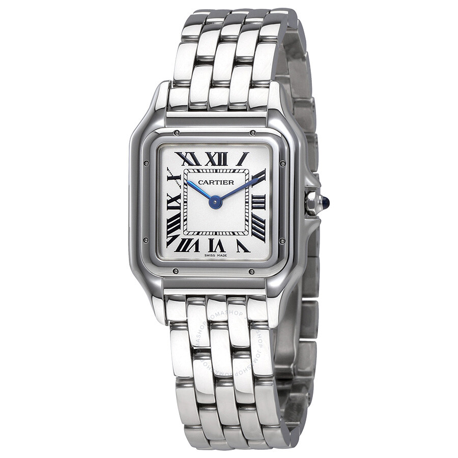 Cartier Panthere De Cartier Silver Dial Ladies Watch Wspn0007 Cartier