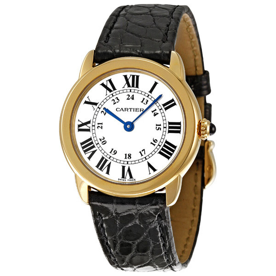 ronde solo de cartier small ladies watch