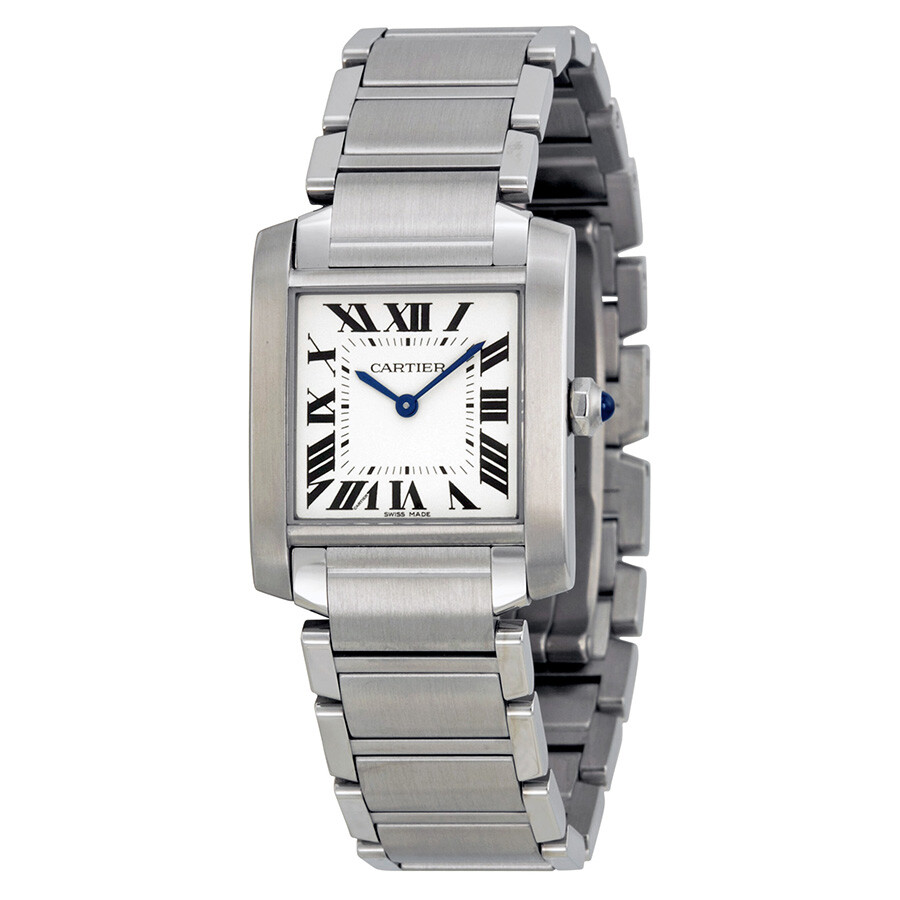Cartier Tank Francaise Silver Dial Ladies Watch WSTA0005 Tank