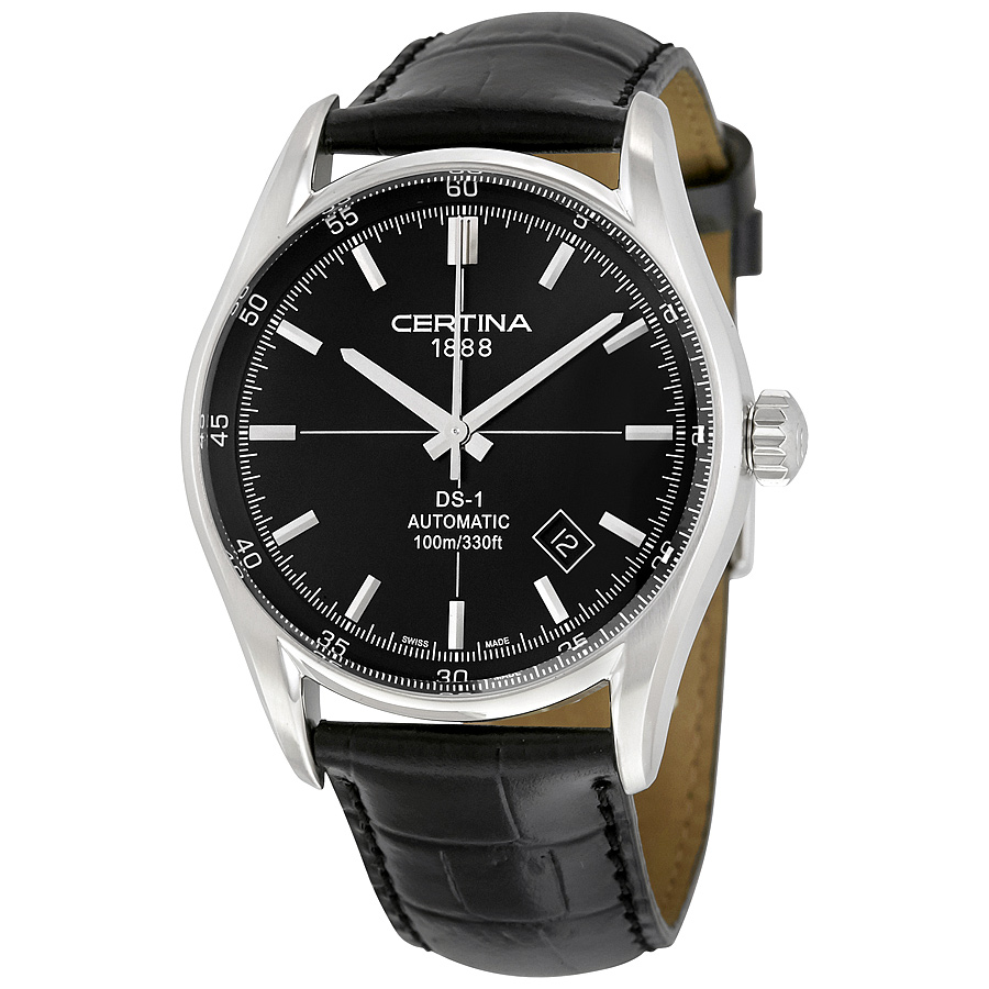 Certina DS 1 3 Hands Automatic Black Dial Men s Watch C0064071605100 certina-ds-1-3-hands-automatic-black-dial-men-s-watch-c0064071605100