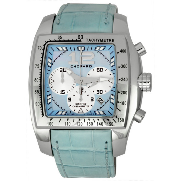 chopard watch blue