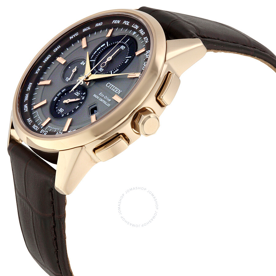 Citizen Eco-Drive World Chronograph A-T Men's Watch AT8113-04H ...
