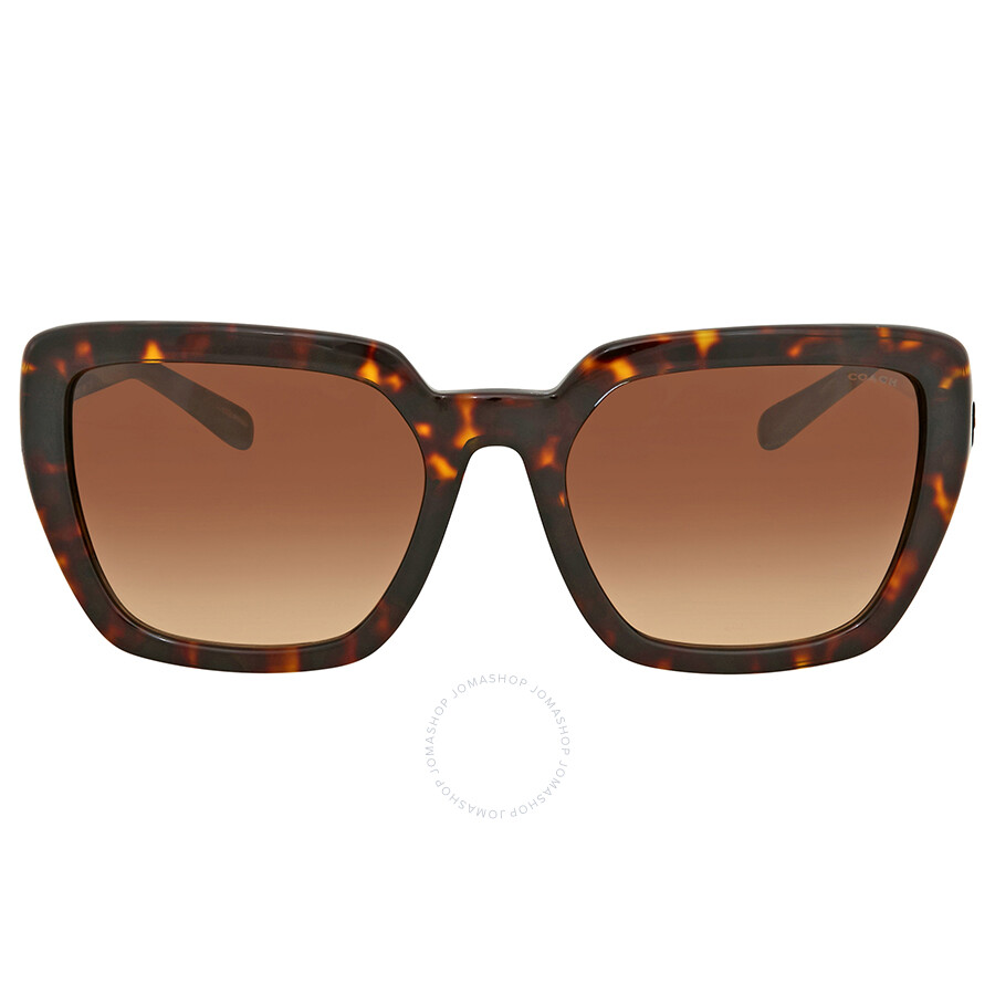 Coach Brown Gradient Square Sunglasses HC8217 512013 57 Coach