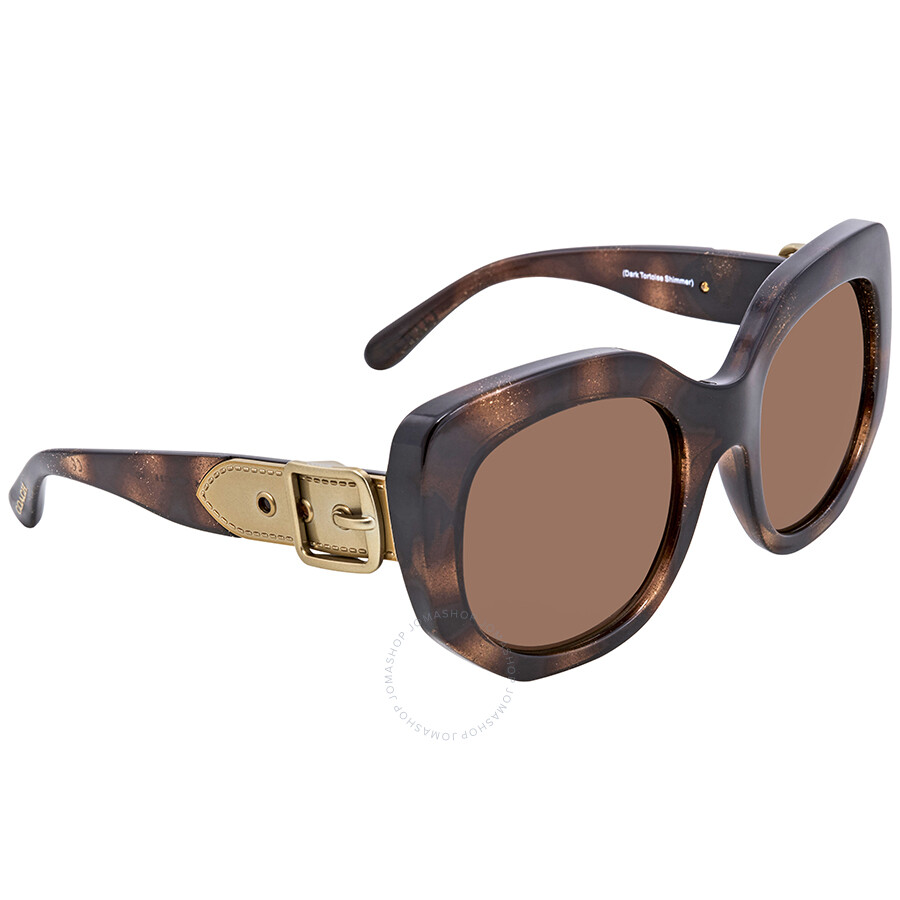 Coach Brown Square Sunglasses HC8228 550073 53 Coach Sunglasses
