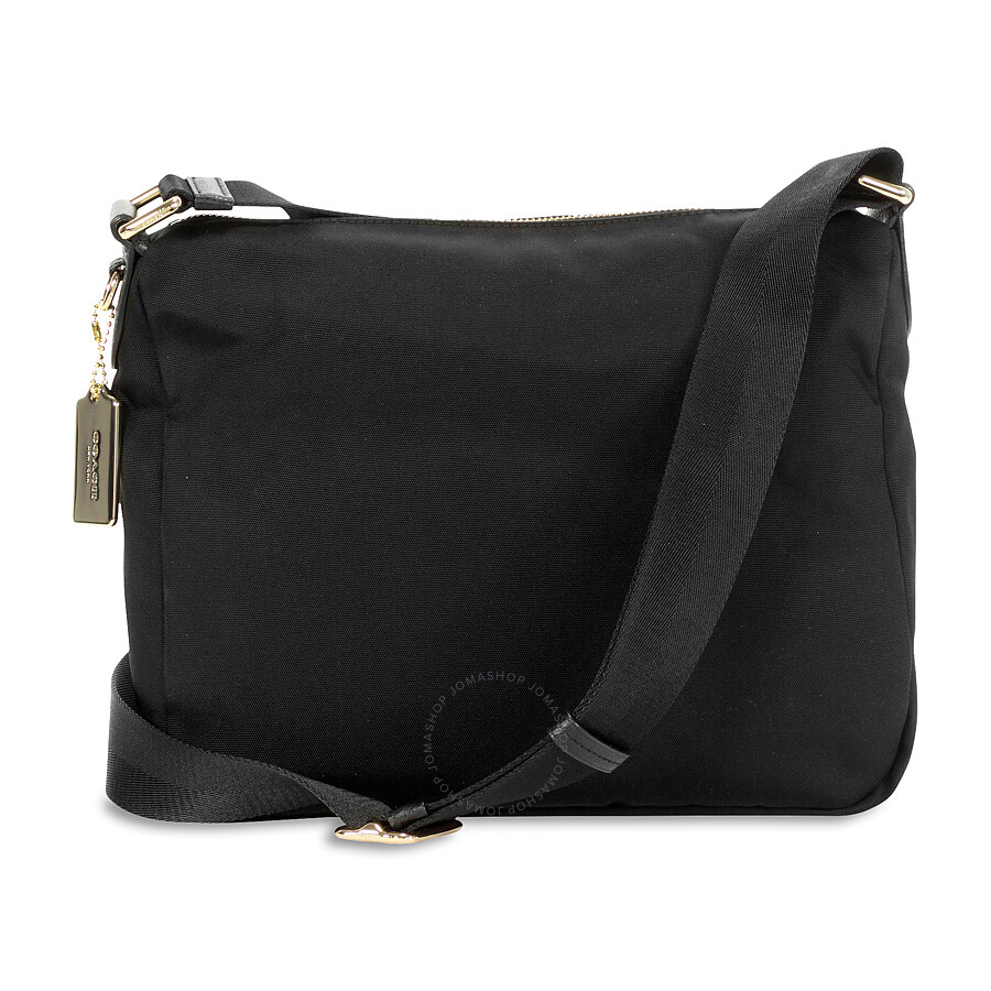 Coach Nylon Crossbody - Light Gold/Black - Coach Handbags - Handbags - Jomashop