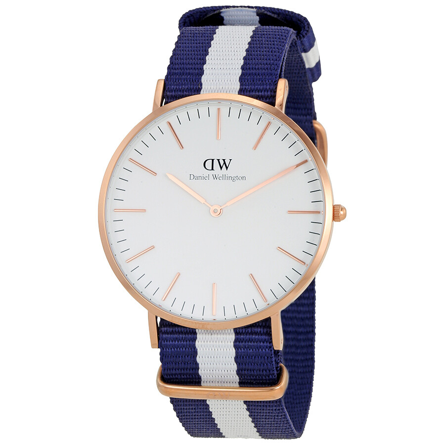Daniel Wellington White Dial Men's Watch DW00100004 Daniel Wellington Watches