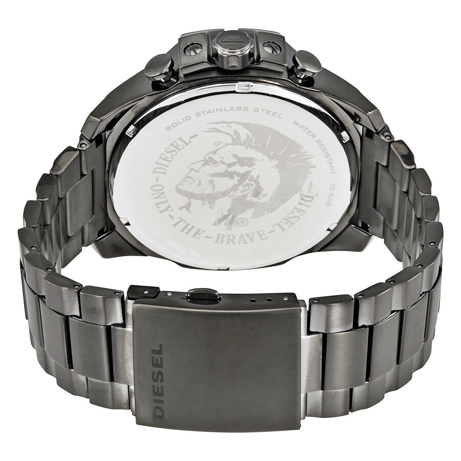 Diesel Mega Chief Gunmetal Dial Men's Chronograph Watch DZ4421 Diesel