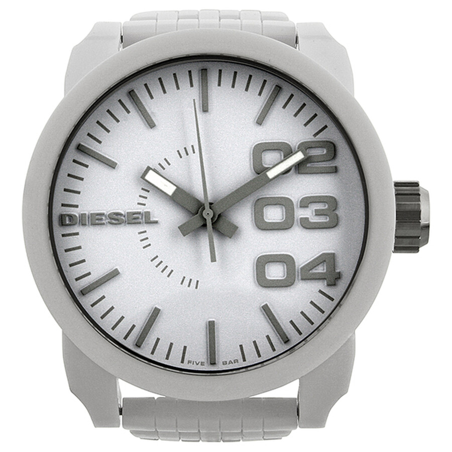 Diesel White Dial Plastic Men's Watch DZ1461 Diesel Watches
