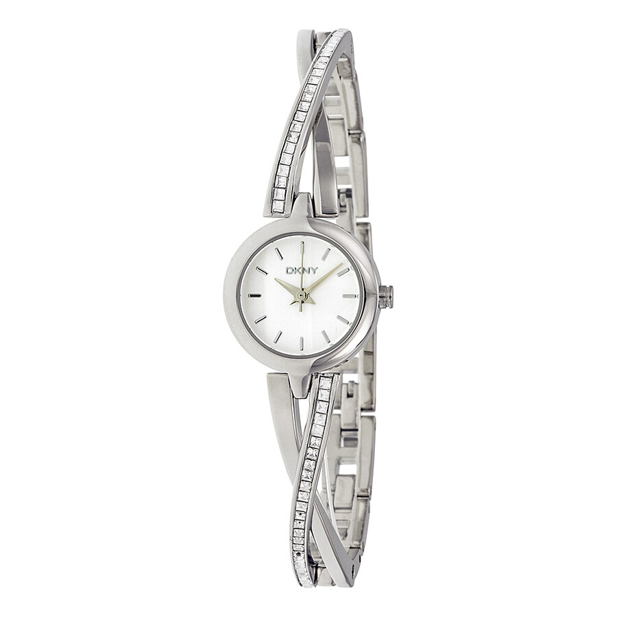 DKNY Crosswalk White Dial Stainless Steel Ladies Watch NY2173 DKNY