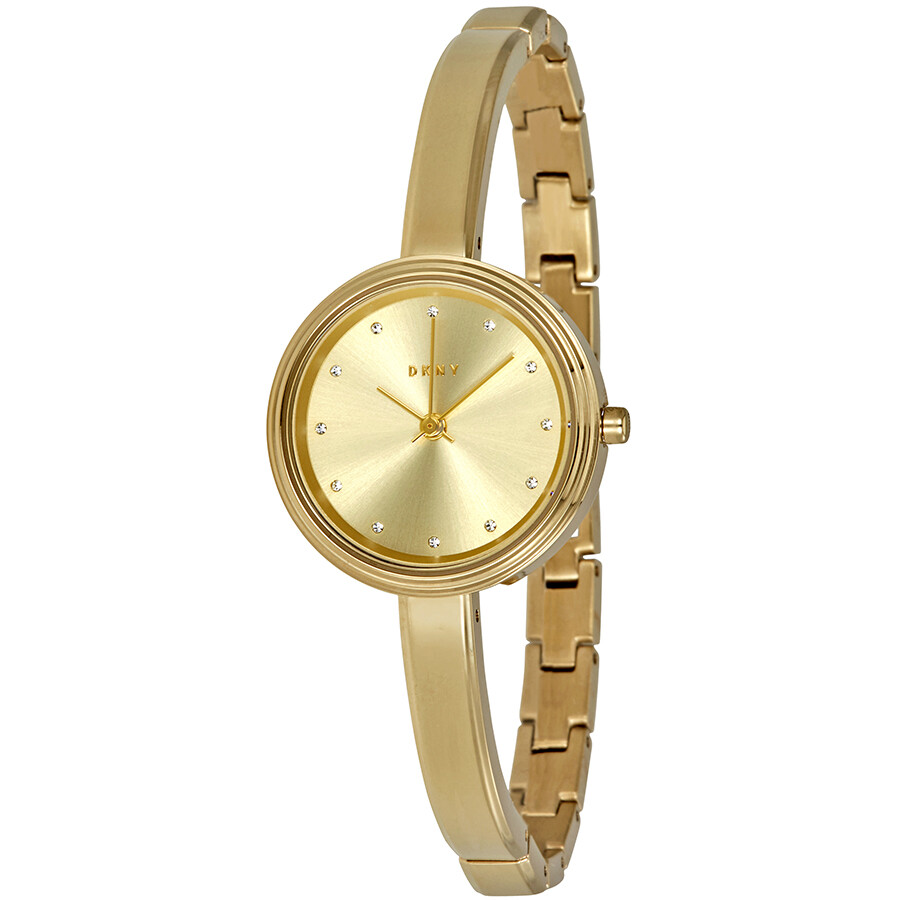 DKNY Murray Ladies Gold Tone Bangle Watch NY2599 DKNY Watches