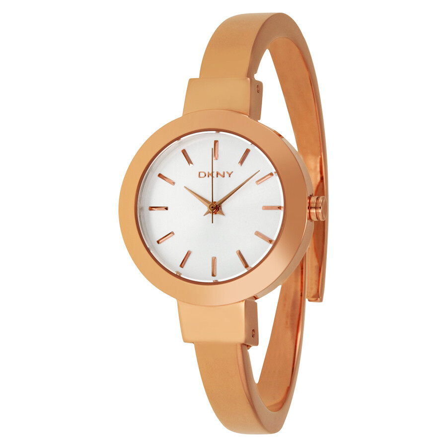 DKNY Stanhope Rose GoldTone Bangle Ladies Watch NY2351 DKNY