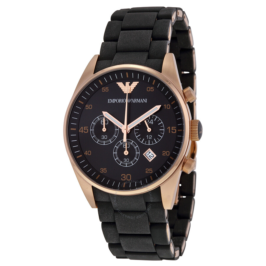 Emporio Armani Chronograph Men's Watch 5905 - Emporio Armani - Watches ...