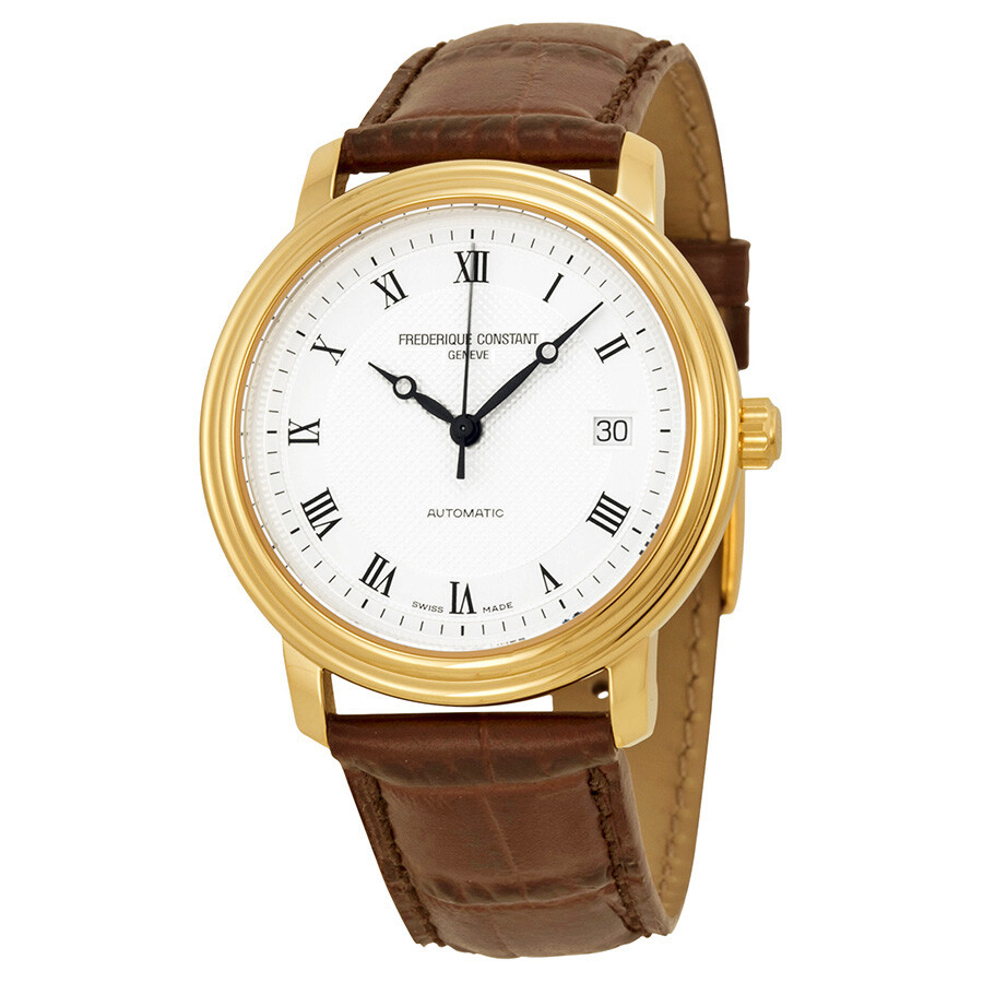 Frederique Constant Classics Automatic Silver Dial GoldPlated Men's