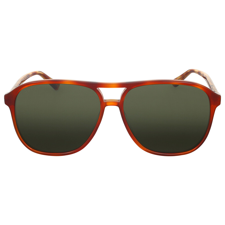 Gucci Havana Green Square Sunglasses Gucci Sunglasses