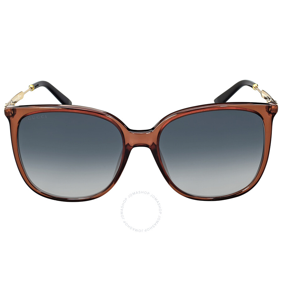 Gucci Oversize Blue Gradient Sunglasses Gucci Sunglasses