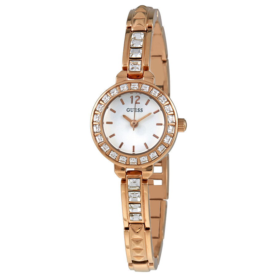 Guess Lolita Silver Dial Ladies Watch W0429L3 Guess Watches