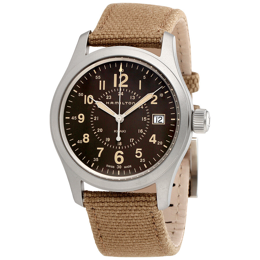 【jomashop】 hamilton khaki field brown dial men