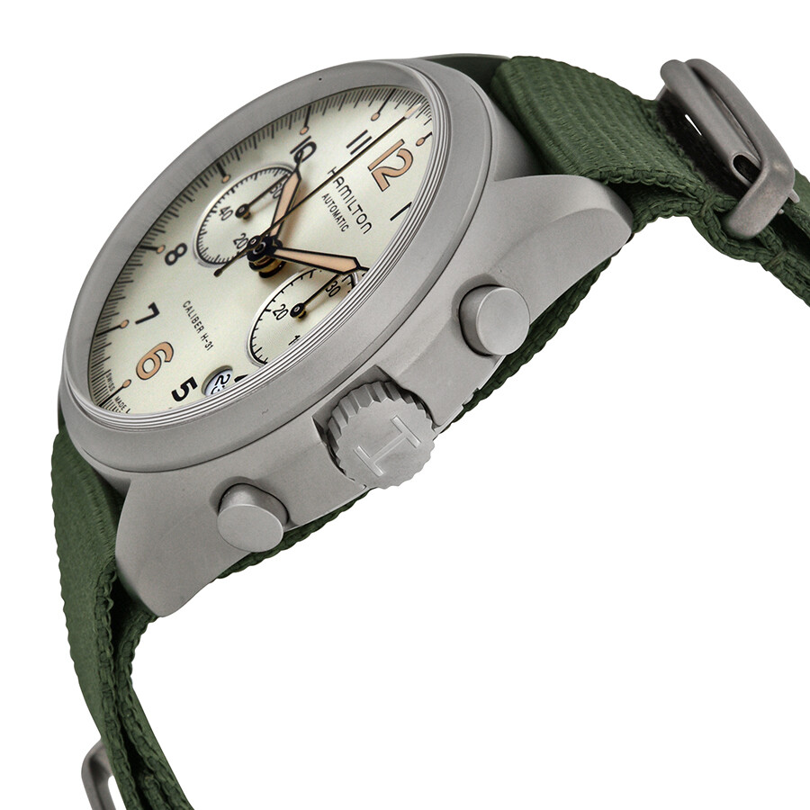 khaki pilot pioneer chronograph